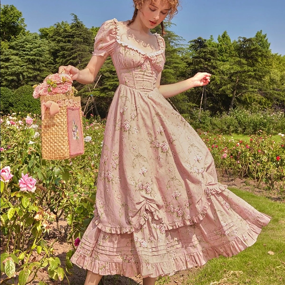 Brand New LaceMade Rosa Rubus Story Corset Dress